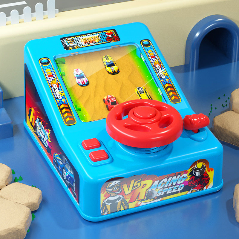 Children's Electric Racing Game Console for Boys
